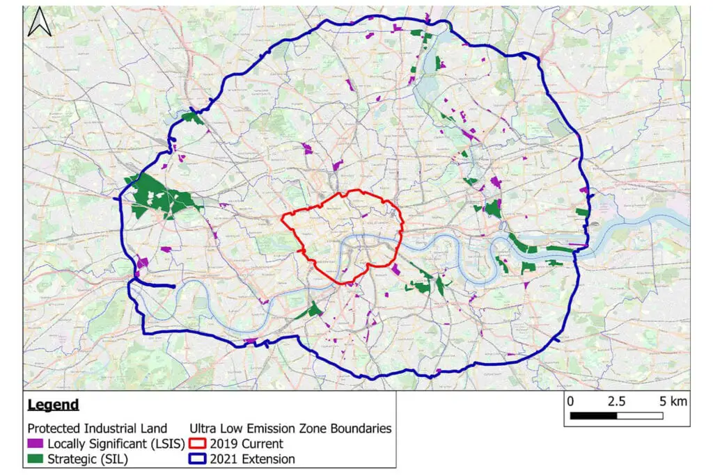 ULEZ Map - Ultra Low Emissions Zone Map