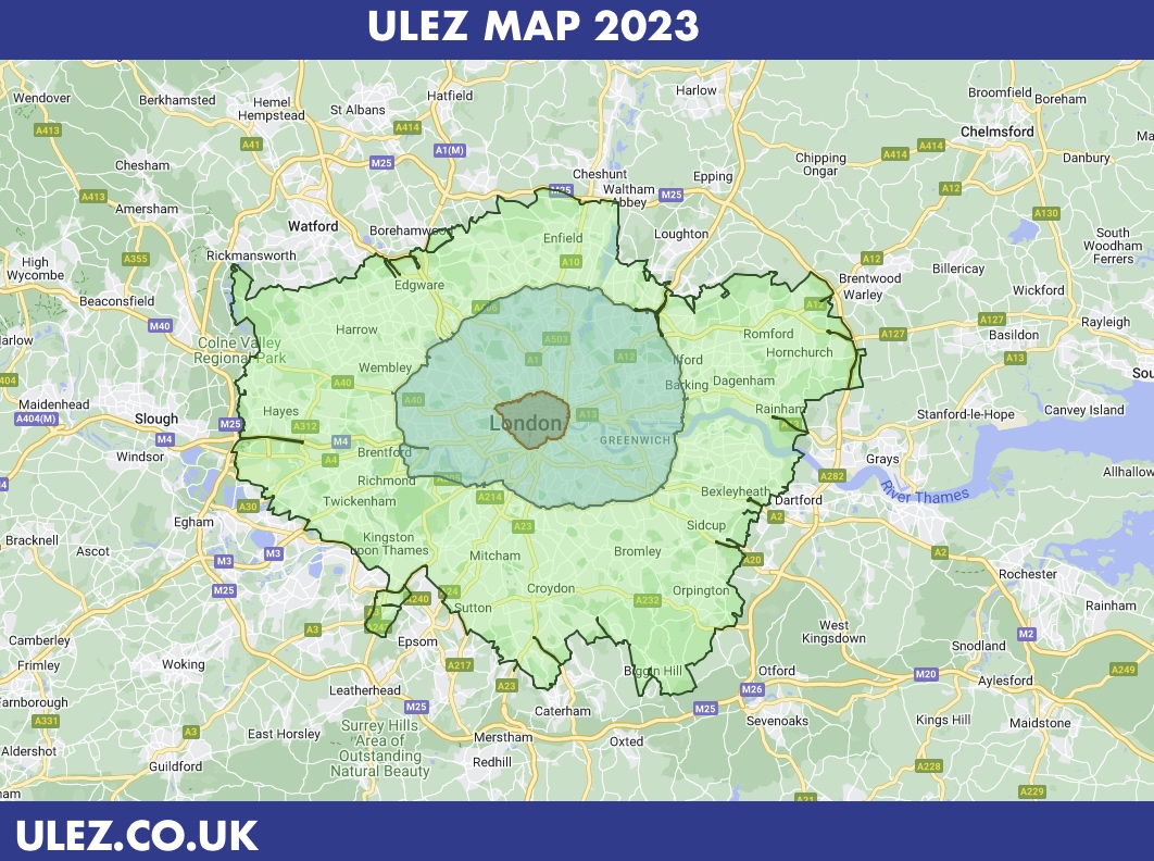 Ulez Map 2023 